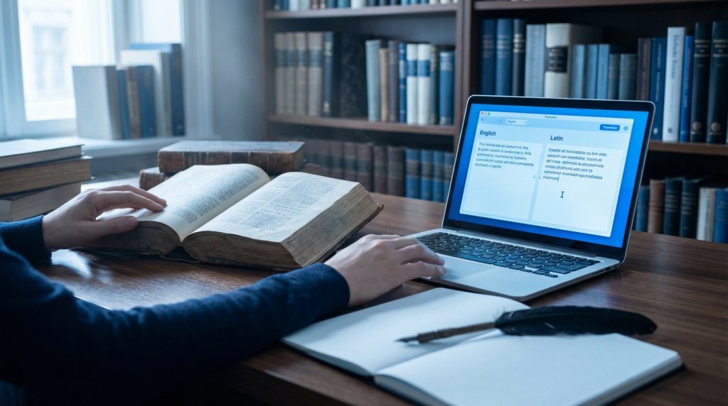 Traduction vers le latin | Guide et outils top 2026