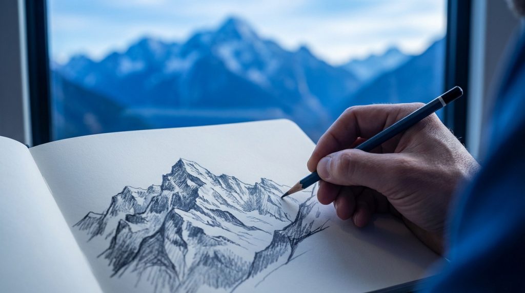 Comment dessiner une montagne | Guide pro et facile 2026