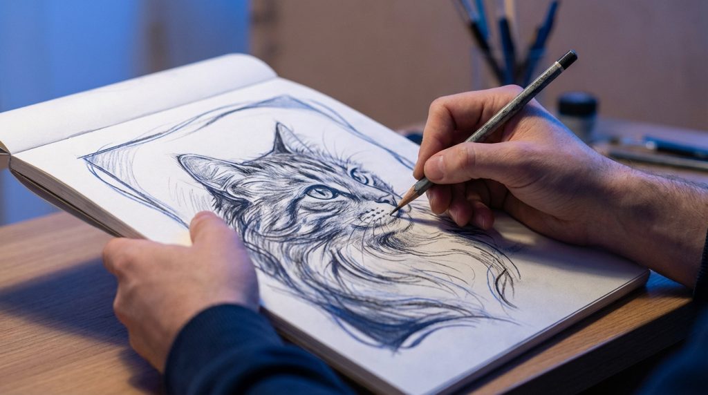 Apprendre à dessiner un chat | Guide pro facile 2026